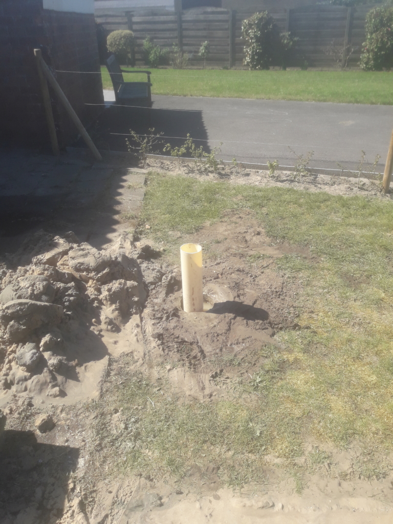 Put boren voor grondwater Putboringen Grootaert